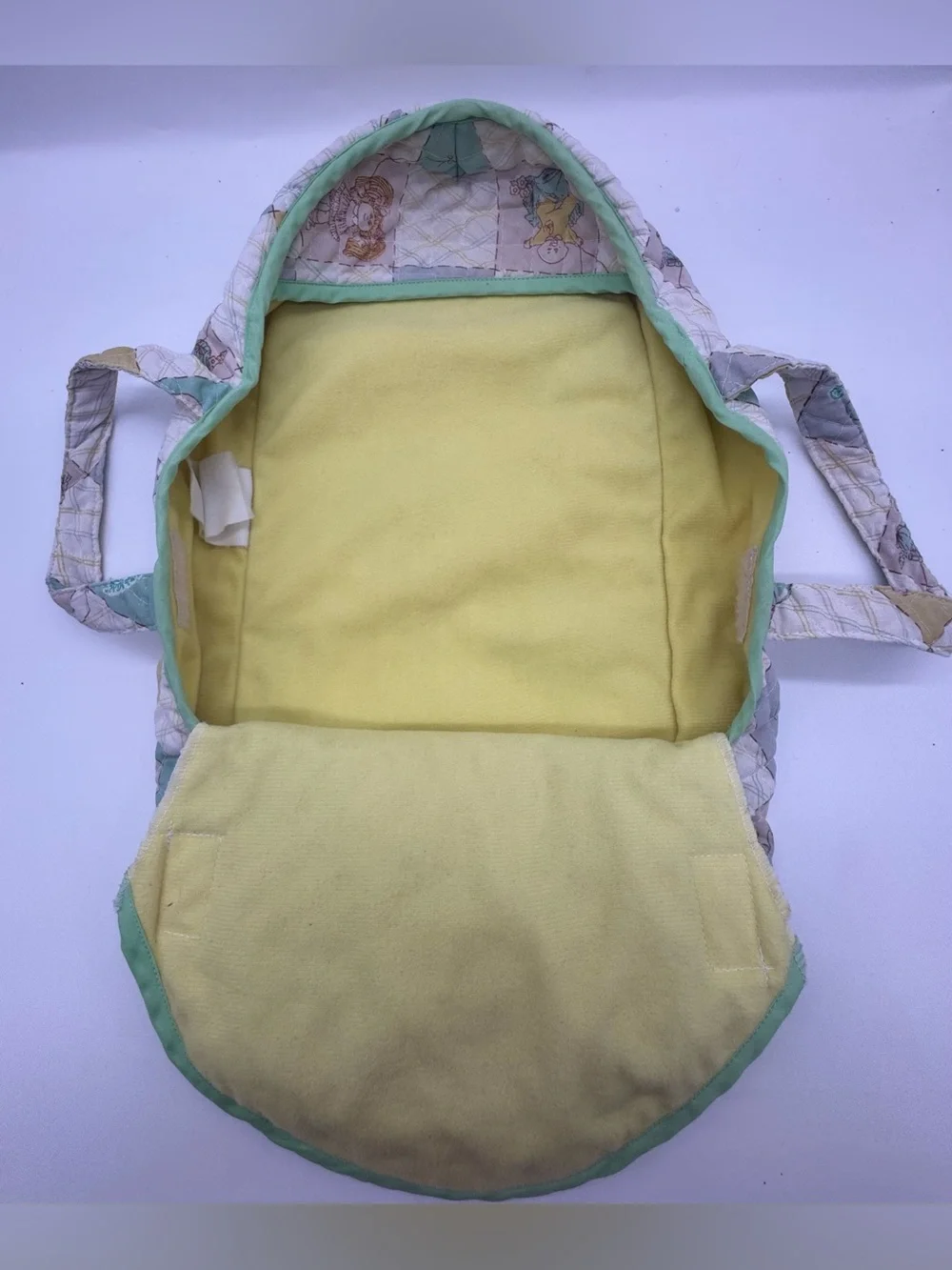 Vintage 1983 Cabbage Patch Kids Quilted Doll Carrier